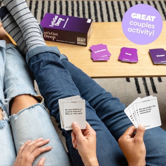 Let’s Get Deep- Couple’s Edition: Card Game - Picture 3 of 3